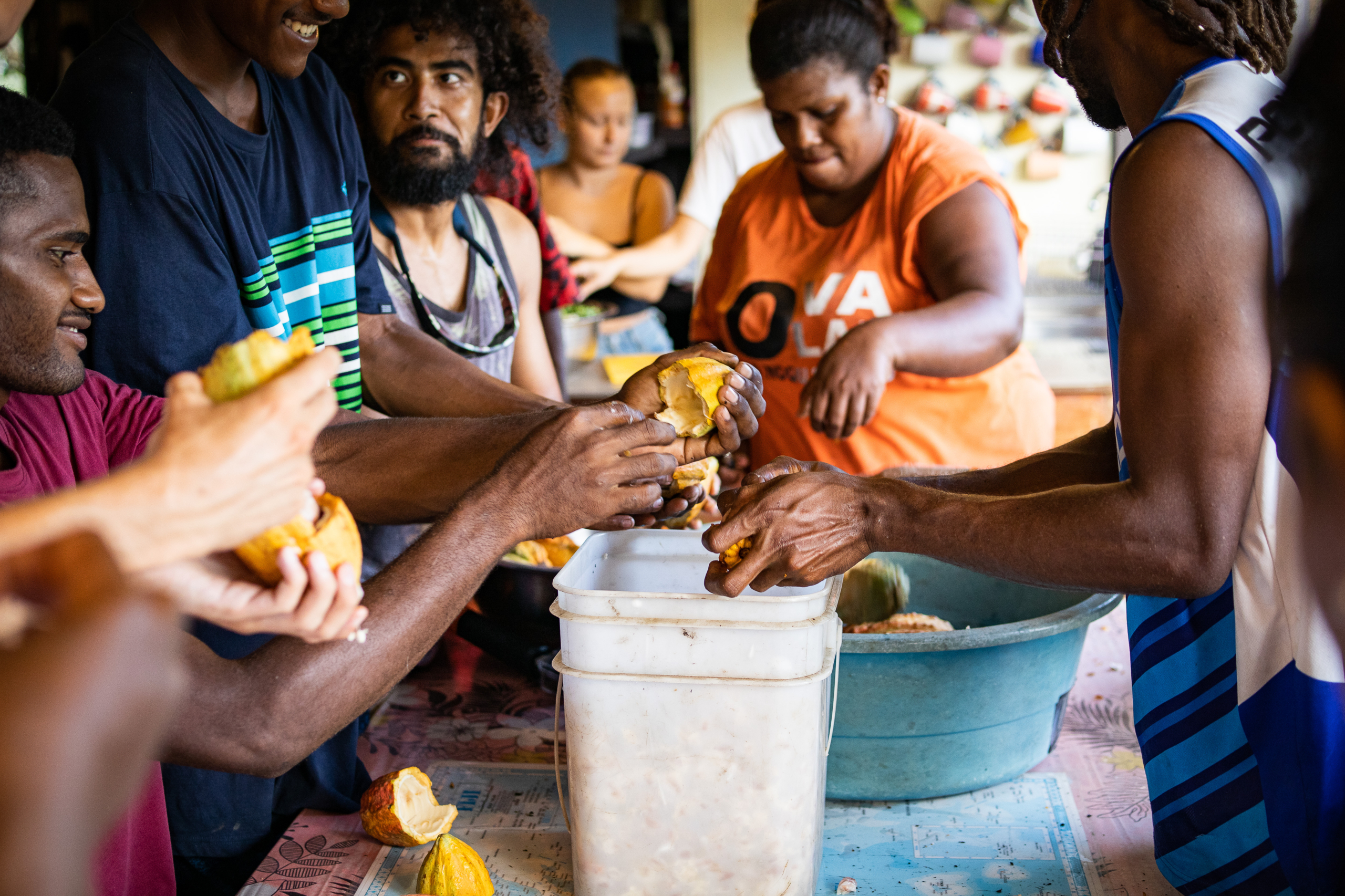NbS community traaining cocoa processing 2 Building Climate Resilience