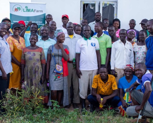 LiMA Farm Challenge Fund group shot Cassava Cultivation