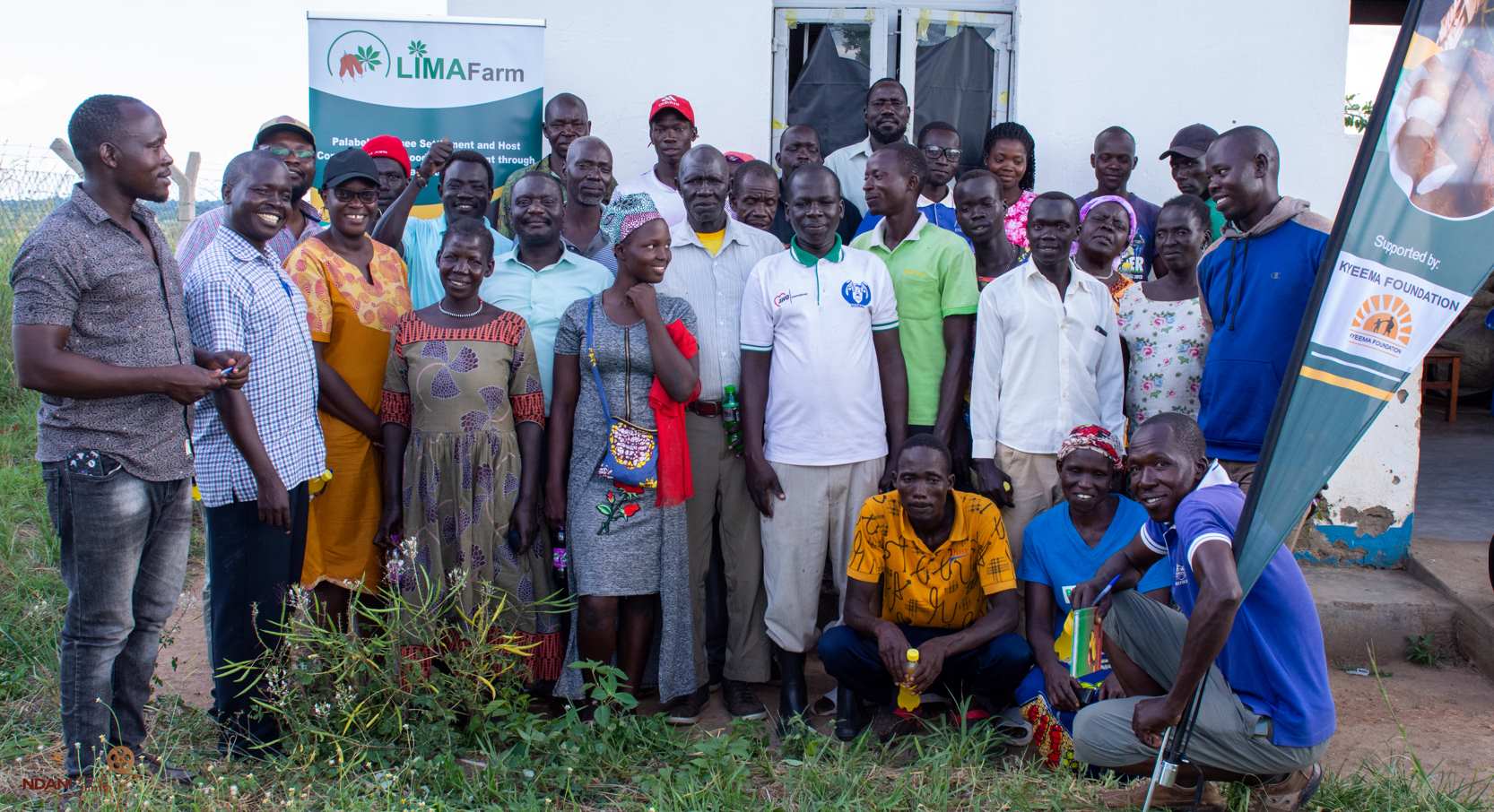 LiMA Farm Challenge Fund group shot Cassava Cultivation