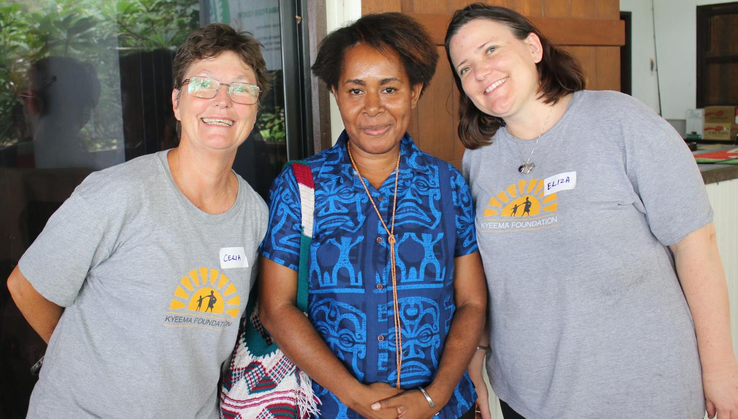 Celia, Merilyn and Eliza at the Master Farmer workshop in March 2024