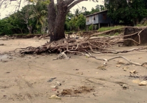Erosion Yule Island